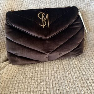 Steve Madden Velvet Chocolate Shoulder Bag
